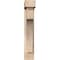 Ekena Millwork Westlake Block Smooth Bracket w/ Offset Brace, Douglas Fir, 5 1/2"W x 20"D x 32"H BKT0604X20X32WTL05SDF - alternate 3